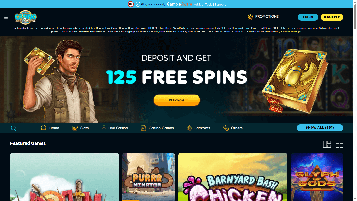 CasinoandFriends Desktop screenshot