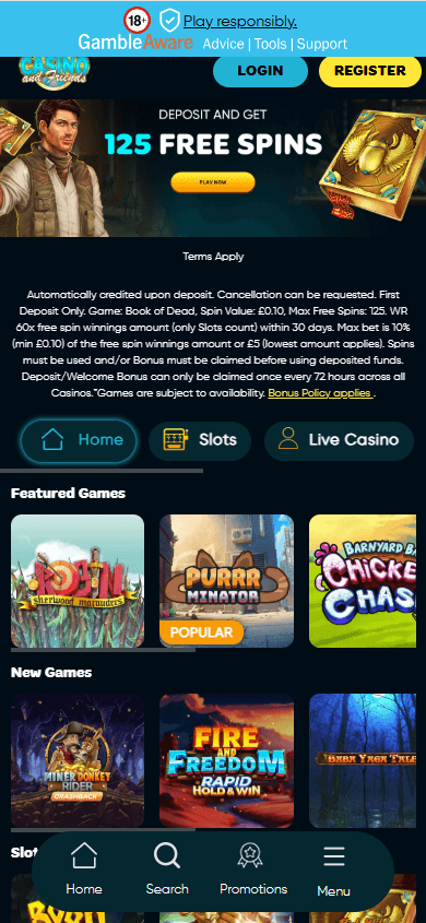 CasinoandFriends Mobile screenshot